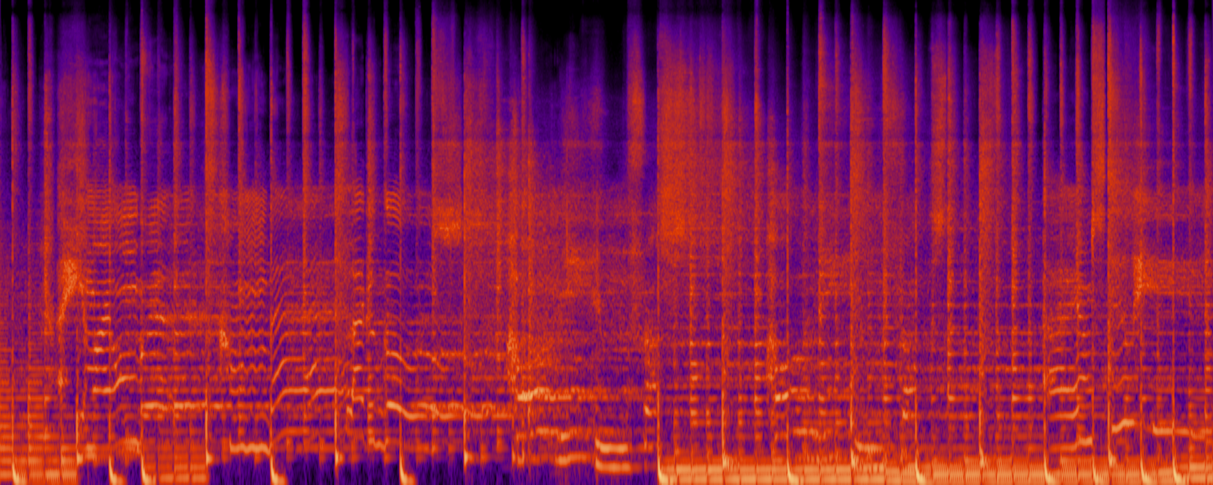 Restored Spectrogram: AI song · Upscaling · Noise removal